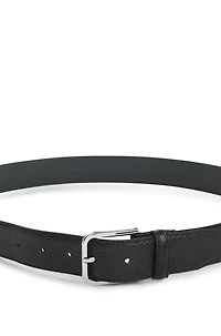 Pin-buckle belt Italian leather