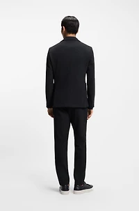Slim-fit jacket performance-stretch fabric