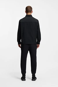 Relaxed-fit overshirt water-repellent twill