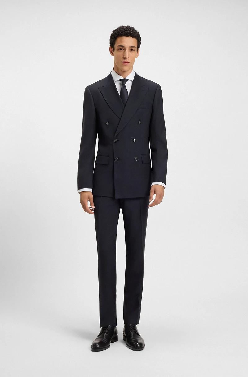 Wrinkle-resistant regular-fit shirt Oxford cotton