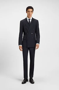 Wrinkle-resistant regular-fit shirt Oxford cotton