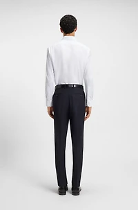 Wrinkle-resistant regular-fit shirt Oxford cotton