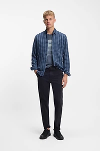 Printed-artwork T-shirt cotton jersey