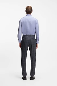 BECKHAM x BOSS slim-fit shirt Oxford cotton