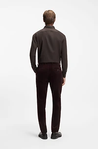BECKHAM x BOSS relaxed-fit shirt virgin wool