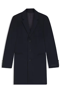 BECKHAM x BOSS formal coat virgin wool and cashmere