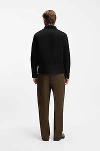 BECKHAM x BOSS jacket black rigid denim