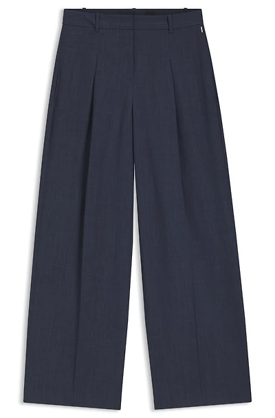 Regular-fit trousers virgin wool
