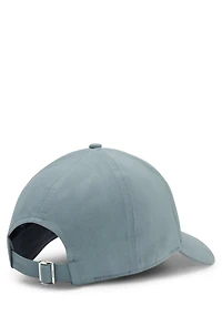 Stretch-cotton cap with Double B monogram