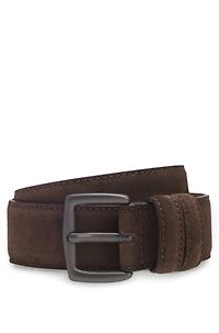 BECKHAM x BOSS belt Italian suede
