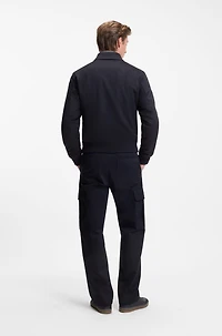 BECKHAM x BOSS zip jacket wool and cashmere