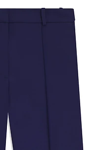 Regular-fit trousers virgin-wool twill