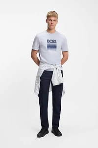 Regular-fit T-shirt cotton jersey