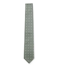Jacquard-pattern tie in a silk blend