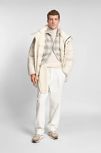 Checked relaxed-fit shirt cotton flannel