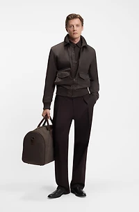 BECKHAM x BOSS jacket water-repellent twill