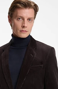 BECKHAM x BOSS jacket striped cotton