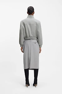 Regular-fit blazer stretch twill