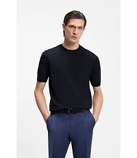 Knitted sweater virgin wool