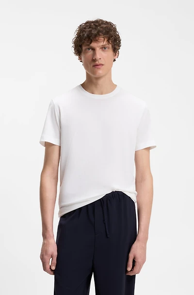 BOSS BY BECKHAM T-shirt cotton and silk