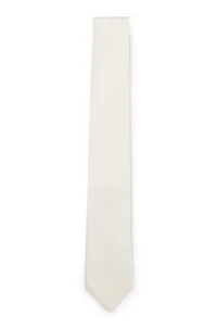Jacquard-woven tie in silk