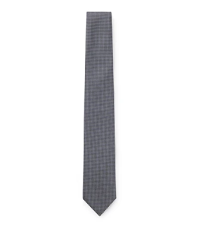 BOSS ONE Jacquard-pattern tie in silk