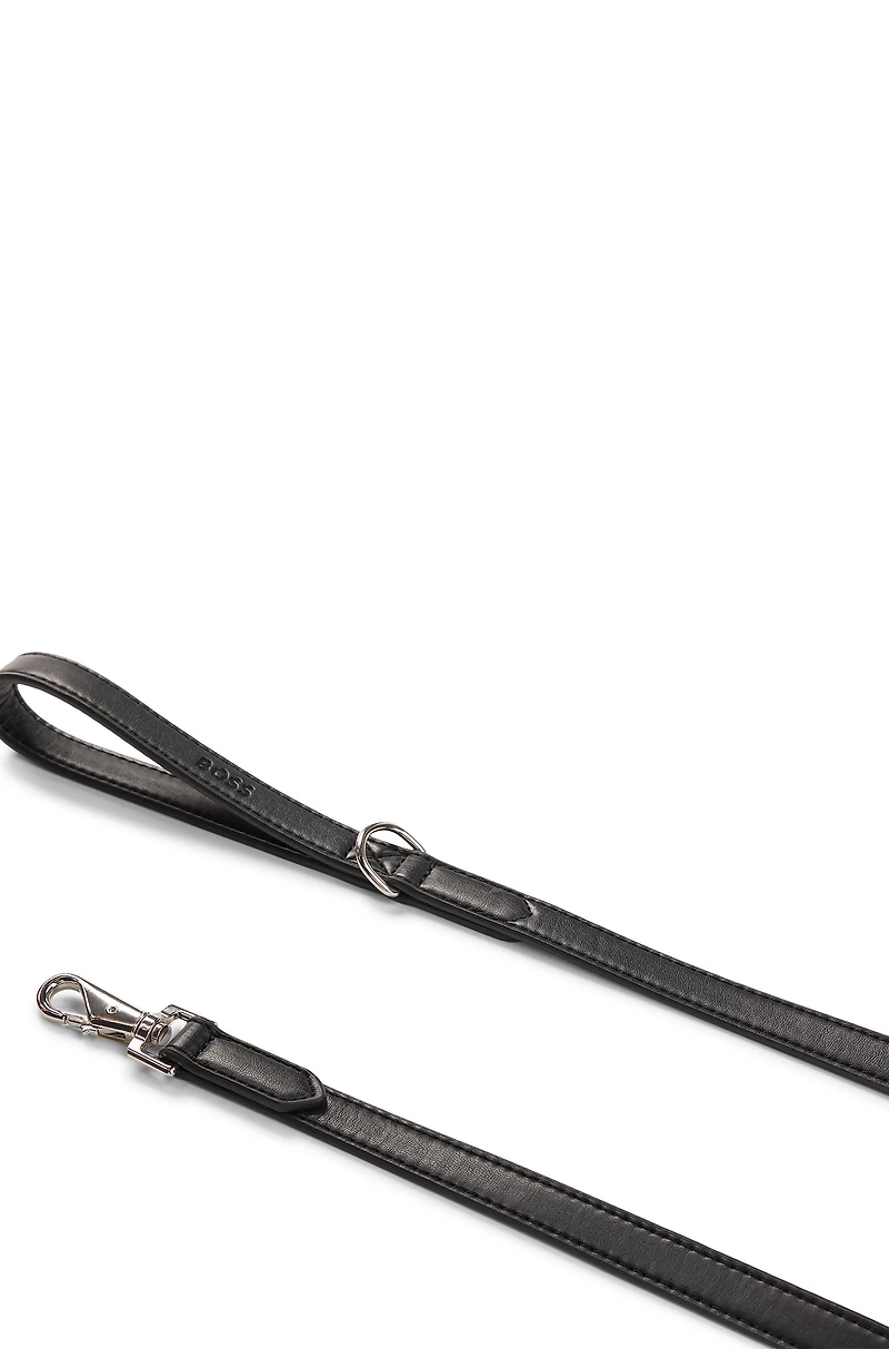Dog lead leather
