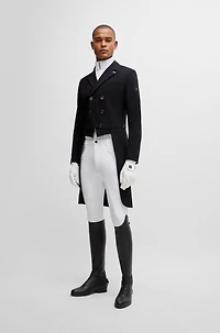 Equestrian tailcoat super-stretch material