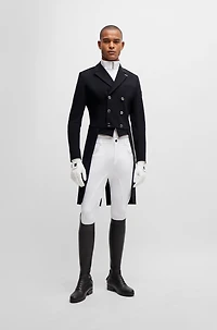 Equestrian tailcoat super-stretch material