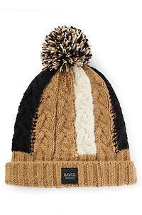 Equestrian lightweight bobble hat in signature colors