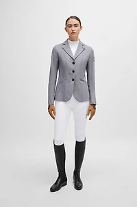 Equestrian show blazer super-stretch material
