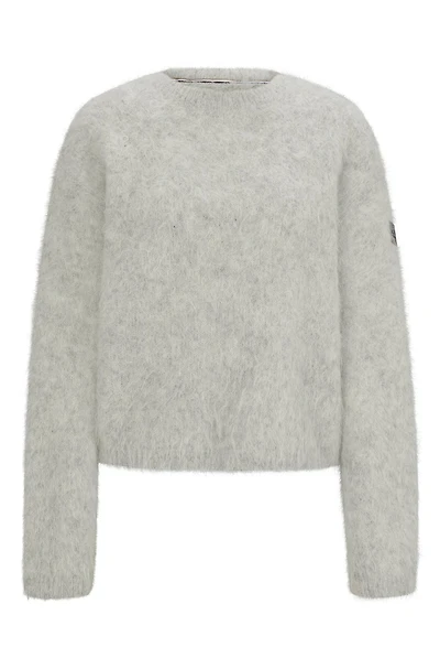Equestrian voluminous sweater an alpaca blend