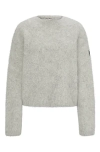 Equestrian voluminous sweater an alpaca blend