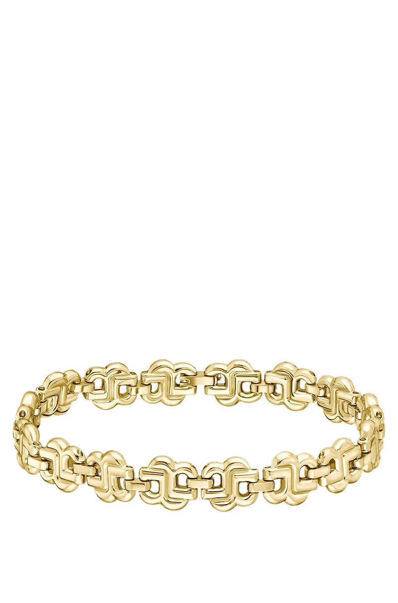 Gold-tone bracelet with Double B monograms