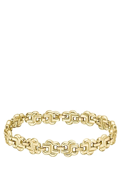 Gold-tone bracelet with Double B monograms