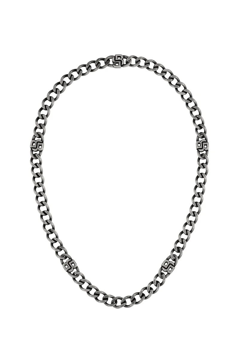 Chain necklace with Double B monograms