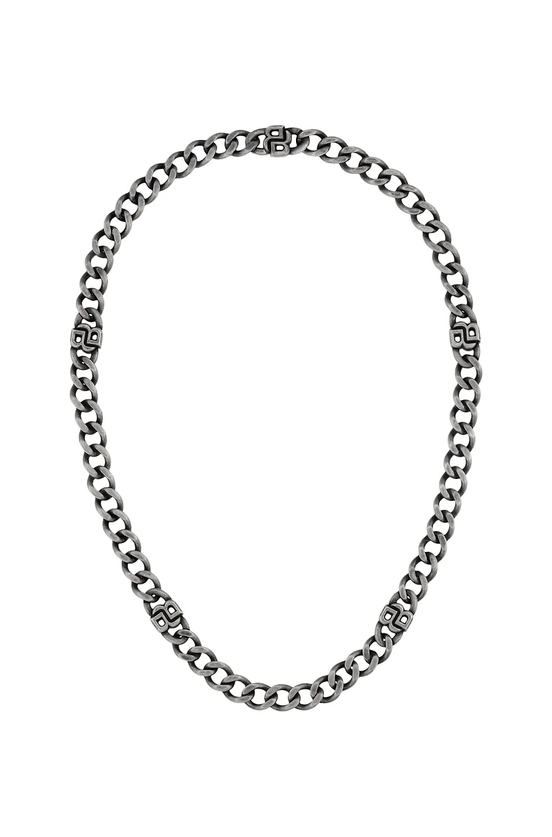 Chain necklace with Double B monograms