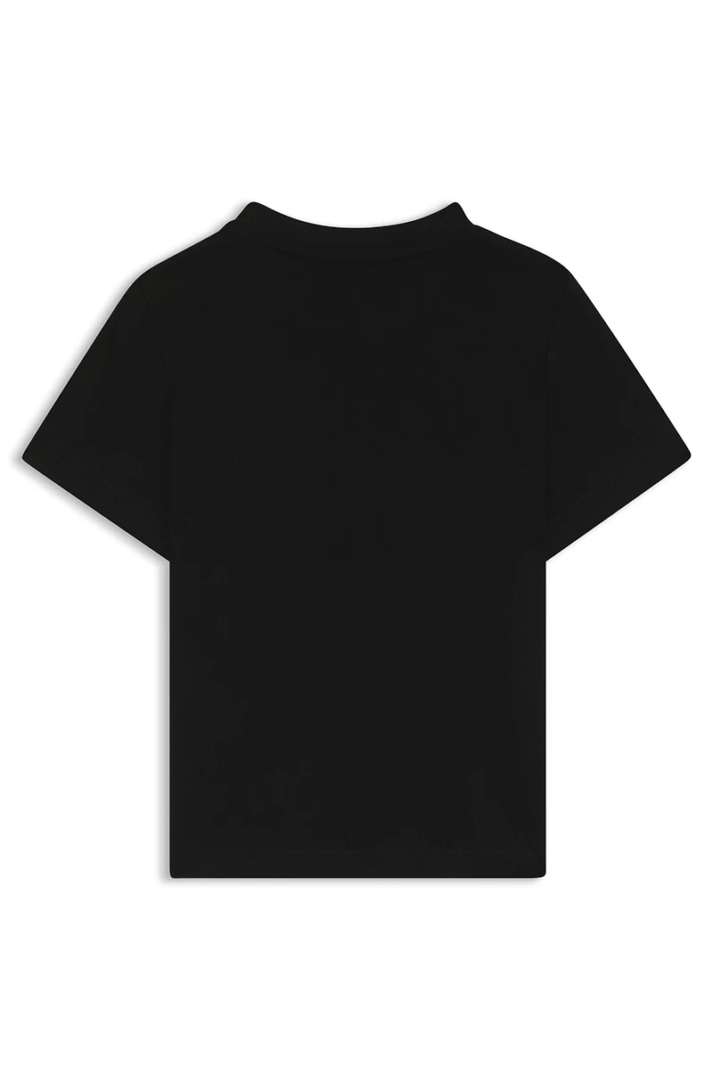 Kids' logo-print loungewear T-shirt cotton