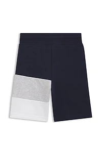 Kids' logo loungewear shorts a cotton blend