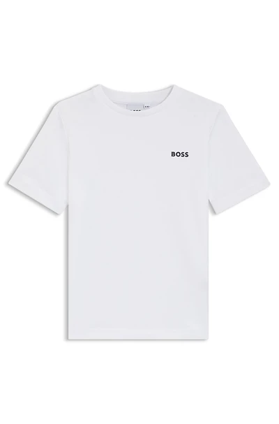 Kids' logo-print T-shirt cotton jersey