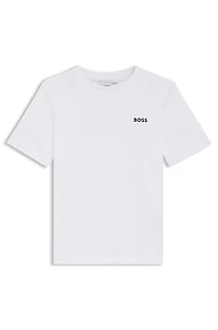 Kids' logo-print T-shirt cotton jersey