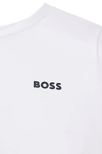 Kids' logo-print T-shirt cotton jersey