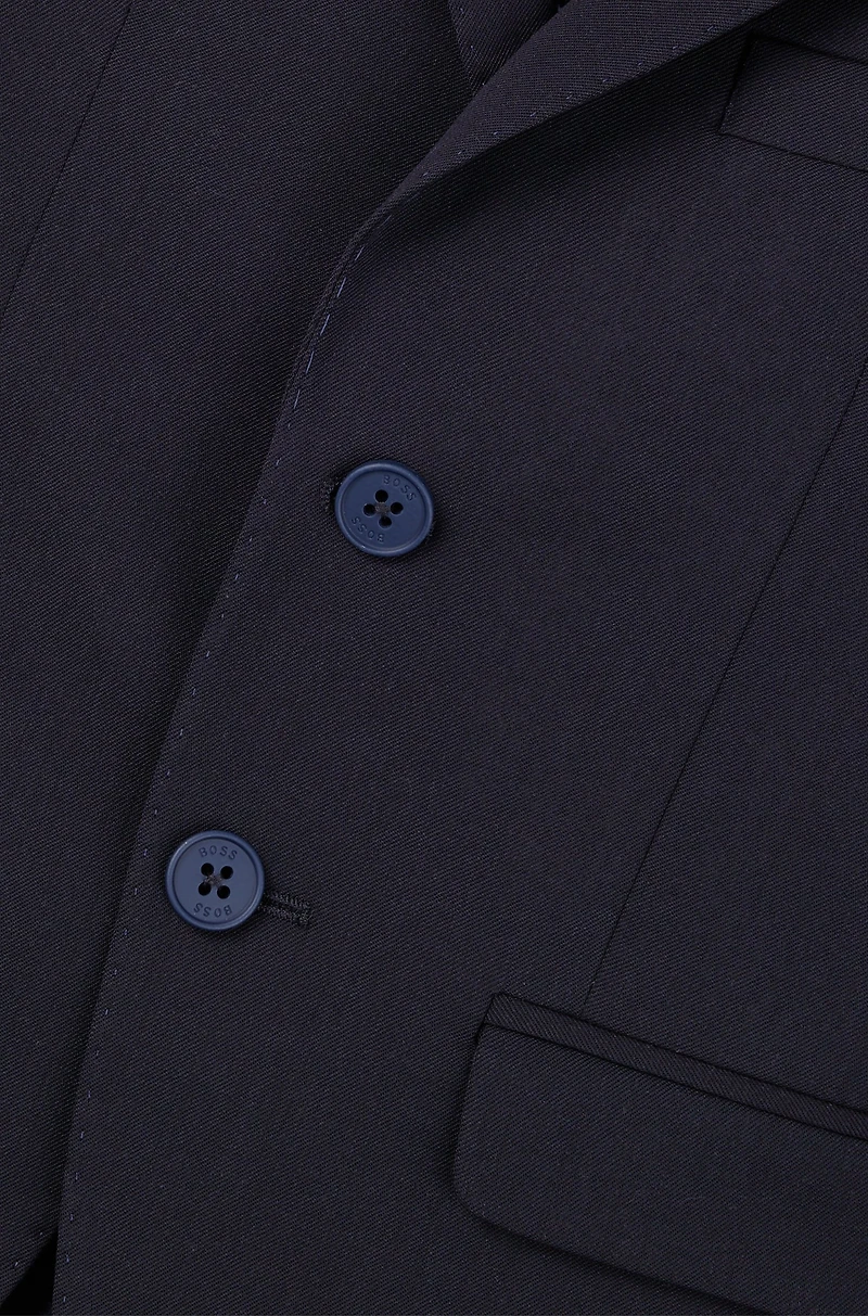 Kids' suit jacket stretch wool