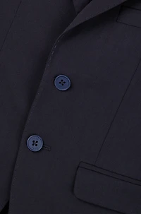 Kids' suit jacket stretch wool