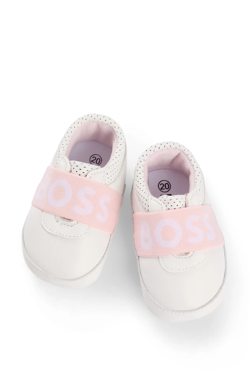 Gift-boxed leather shoes for babies