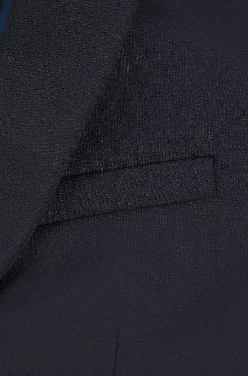Kids' suit jacket stretch fabric with printed lining