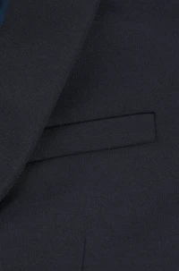 Kids' suit jacket stretch fabric with printed lining