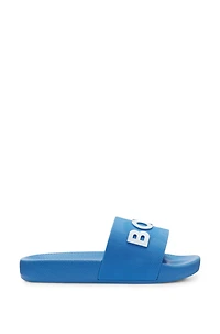 Kids' slides with logo uppers