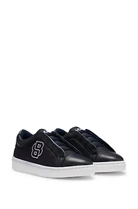 Kids' trainers with embroidered Double B monogram