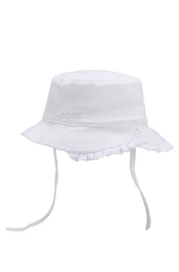 Baby bucket hat cotton with Double B monogram